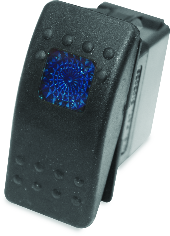 Dragonfire Racing 520981 Lighted Rocker Switch On/Off Blue Light
